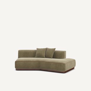 Rechter halve zetel in linnen fluweel, JACOPO