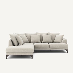 Hoekbank van gevlekt canvas, ARMENTO