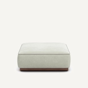 Voetensteun in stonewashed fluweel, JACOPO