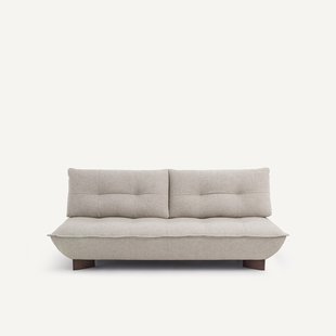 Modulaire bank van gestructureerd viscose en linnen, KAORI