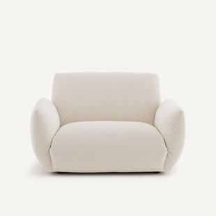 Fauteuil van linnen fluweel, SPOGANO