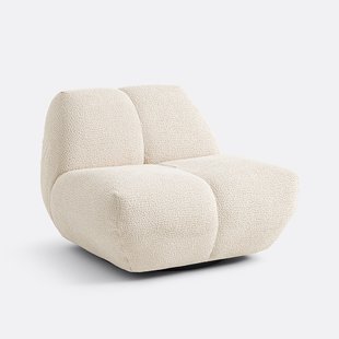 Draaifauteuil, reliëfstof, Nuria