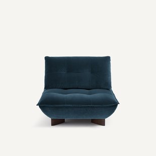 Modulaire fauteuil in fluweel, KAORI