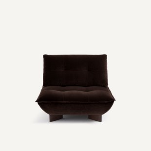 Modulaire fauteuil in fluweel, KAORI