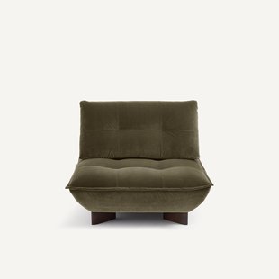 Modulaire fauteuil in fluweel, KAORI