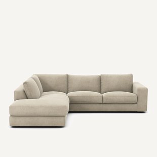 Linnen fluwelen hoekbank, SKANDER