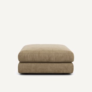 Voetensteun in stonewashed velours, SKANDER