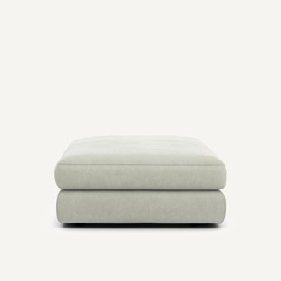 Voetensteun in stonewashed velours, SKANDER