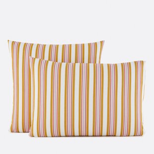 Beddengoed set 30% gerecycled katoen, rechthoekige kussensloop, DAIRIS