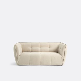 2-zits bank van gemêleerd polyester, Simone