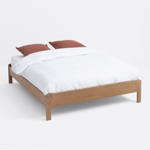 Eiken bed met boxspring, TALET