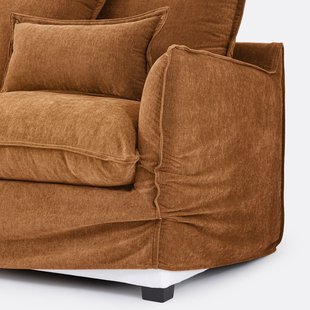 Hoekbankhoes van gemêleerd polyester, Odna