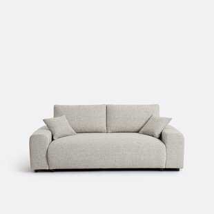 Rechte 2-zitsbank in gestippelde stof, GALENE