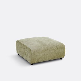 Gevlamde chenille poef, GALENE