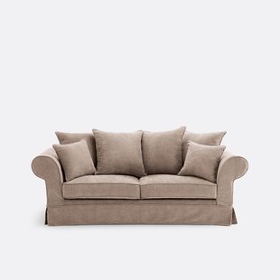 2- of 3-zits rechte bank van gemêleerd polyester, ADELIA