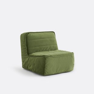 Slaapbank BZ, 1 zits, Premium HR35 15 cm, fluweel, TRANI