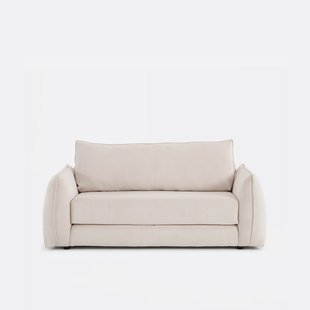 2-zits slaapbank van fijn ribfluweel, TIKI