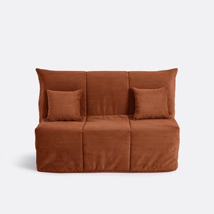 Slaapbank BZ, premium HR 12 cm, ribfluweel, AVA