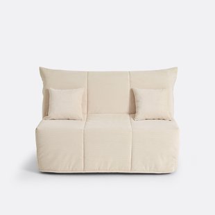 Slaapbank BZ, premium HR 12 cm, ribfluweel, AVA