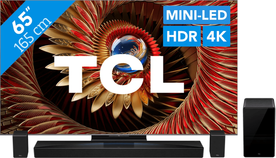 TCL 65 QD Mini-led C81K 4K (2025) + TCL Q85H PRO