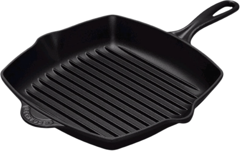 Le Creuset Skillet Vierkante Grillpan 26 cm Zwart