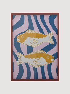 Ingelijste digitale print Remy