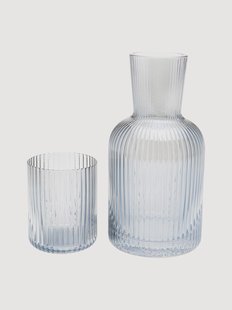 Mondgeblazen karaf Tango met tumbler, 2-delig