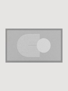 In- &amp; outdoor vuilvangmat Abstract Sphere