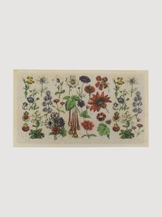 Wasbare deurmat Botanicals