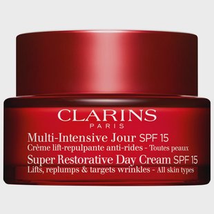 Clarins Super Restorative Day Cream SPF15 All Skin Types (50 ml)