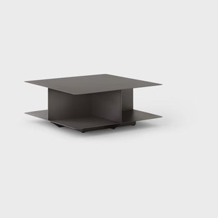 &Tradition Develius EV3 salontafel Steel stone grey, Ø89x40 cm