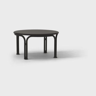 &Tradition Thorvald SC108 salontafel Warm black, Ø70 cm
