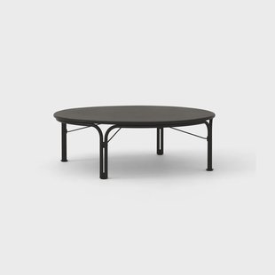 &Tradition Thorvald SC109 salontafel Warm black, Ø115 cm