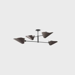 Bonnet SC91 kroonluchter brons/zwart &Tradition - Eetkamer - Modern - Aluminium - Meerdere lampen