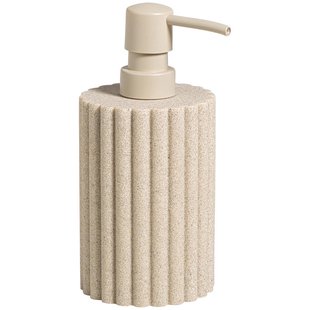 Leen Bakker - Zeeppomp Nordic Beige - Polyresin - Beige#Taupe - H17.2 Cm