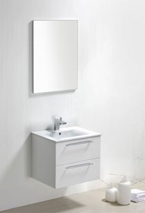 Badkamermeubelset Sanilux Roma 60x46x50 cm Hoogglans Wit