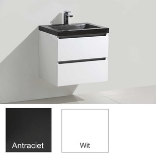 Badkamermeubelset Sanilux Trend Stone 60x47x50 cm Hoogglans Wit