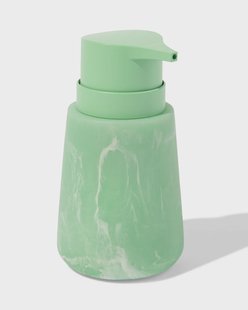 HEMA Zeeppomp 15x⌀8cm epoxy marmerlook groen (groen)