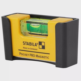 Stabila Pocket PRO Magnetic Level 17953 waterpas met riemholster, 7 cm