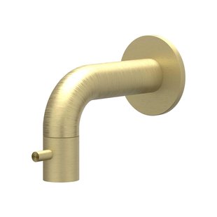 IVY Concord Fonteinkraan inbouw - niet inkortbaar - RVS316 - geborsteld mat goud PVD 6401112