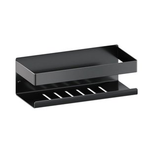 Brauer doucherek - 23x8cm - Gunmetal geborsteld 5-GM-224