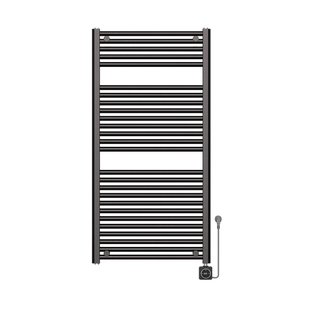 Wiesbaden Elara elektrische radiator Smart WiFi 118,5 x 60 cm gunmetal PVD 41.3568
