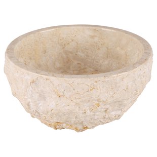 Differnz ASTI Waskom - 38cm - gepolijst natuursteen - beige 36.102.44