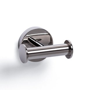 Ozean Eternal Handdoekhaak - dubbel - rond - chroom SW209288