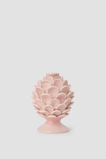 Roze artisjok kandelaar