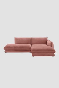 Countess 3-zits bank chaise longue rechts otto longue links Royal Blush