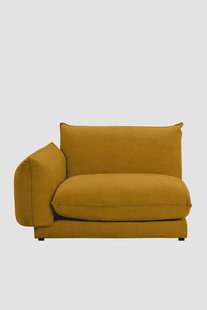 Countess stoel hoekelement links Royal Gold