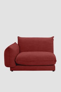 Countess stoel hoekelement links Royal Bordeaux