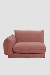 Countess stoel hoekelement links Royal Blush