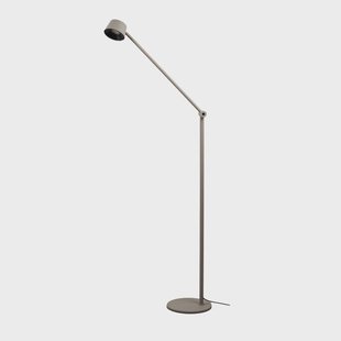 Direction F1 LED vloerlamp, grijs mat, hoogte 117 cm ANTIDARK - Woonkamer - Modern - Metaal - 1 lamp